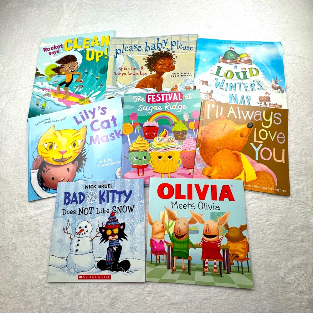 Children’s Books. Lot of 8 Books. Great preowned condition.